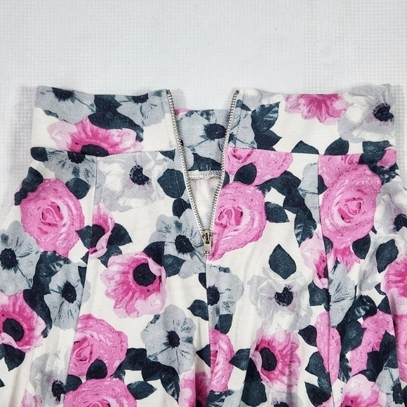 ❤2/15❤H&M Floral Circle Skater Mini Skirt - Picture 9 of 9